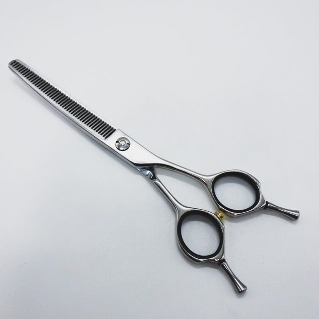 333ドッグケアカーブチャンカー トリミングシザー　6.5インチ シンプルモデル】カーブのチャンカー 6.5inch＊ハンドルモデル