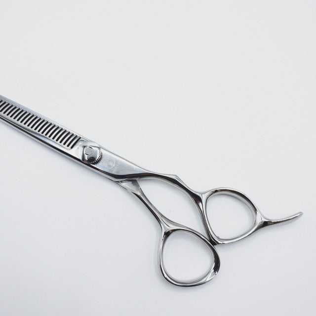 【ミズタニシザーズ ミズタニシザーMIZUTANI SCISSORS】Fit THINNING 30 オフセット シザー セニング 美容ハサミ  すきばさみ 美容師 理容師 約30% 右利き 5.7インチ 中古 sc159