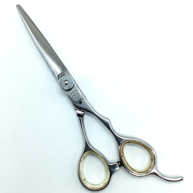 美品【MAYUMIマユミシザー】NC-60シザー 理容 美容　ハサミ マユミシザーMAYUMI】HCM-60 シザー オフセット 理容 美容ハサミ 美容