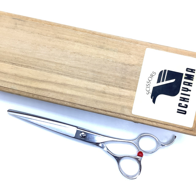 UCHIYAMAシザーズ内山】V10 70 シザー オフセット 理容 美容ハサミ