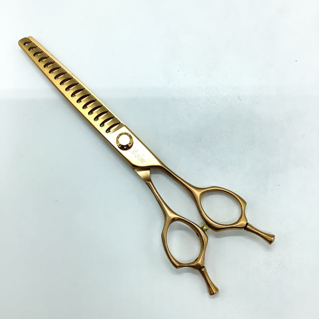 トリミングシザー内海両刃スキバサミ　WT60/40中古品 楽天市場】UTSUMI WT60/40C 両刃セニング トリミングシザー