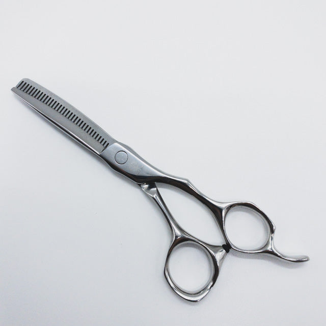 【ミズタニシザーズ ミズタニシザーMIZUTANI SCISSORS】SCHOREM MASTER33 シュコーラムマスター オフセット シザー  セニング 美容ハサミ すきばさみ 美容師 理容師 約25～30% 右利き 5.8インチ 中古 sc733